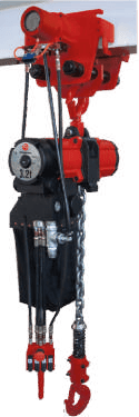جرثقیل زنجیری بادی مدل BP-AHT320